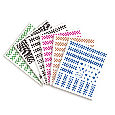 Nail Art Sticker-Checkered