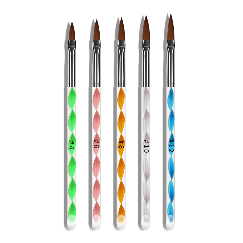 5pcs Acrylic nail brush set
