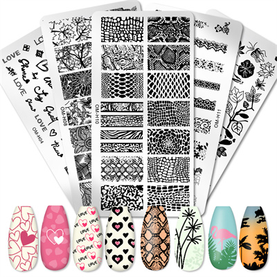 Nail Art Stamping Plate