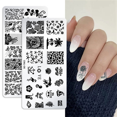 Nail Art Stamping Plate